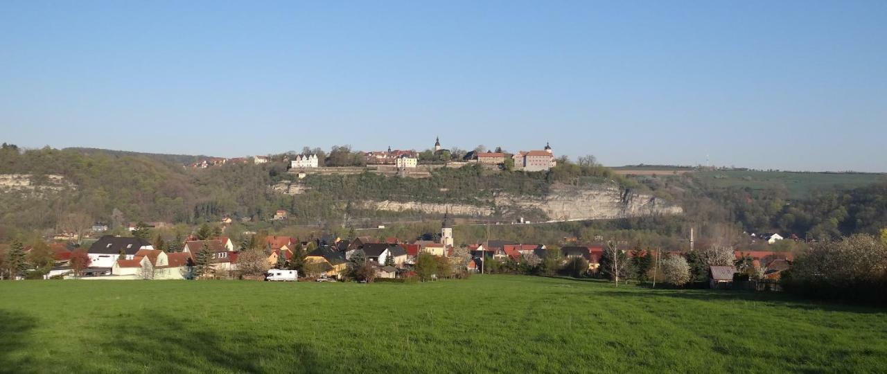 Ferienwohnung Unter Den Schloessern Bei Jena Dorndorf Exteriör bild